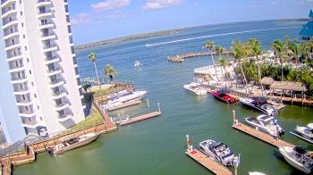 Weather camera view of Sanibel Harbour Yacht Club.