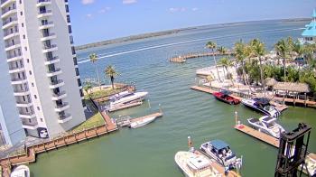 Weather camera view of Sanibel Harbour Yacht Club.