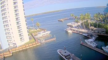 Weather camera view of Sanibel Harbour Yacht Club.