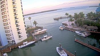 Weather camera view of Sanibel Harbour Yacht Club.