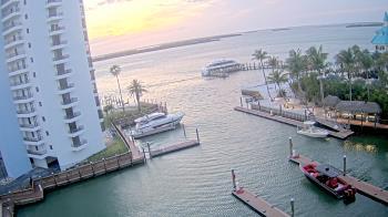 Weather camera view of Sanibel Harbour Yacht Club.