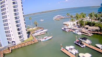 Weather camera view of Sanibel Harbour Yacht Club.