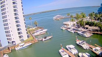 Weather camera view of Sanibel Harbour Yacht Club.