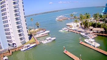 Weather camera view of Sanibel Harbour Yacht Club.