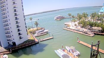 Weather camera view of Sanibel Harbour Yacht Club.
