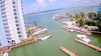 Weather camera view of Sanibel Harbour Yacht Club.