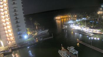 Weather camera view of Sanibel Harbour Yacht Club.