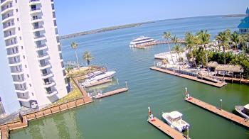 Weather camera view of Sanibel Harbour Yacht Club.