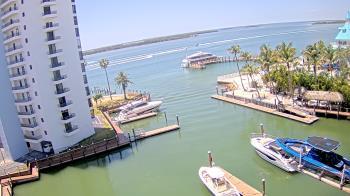 Weather camera view of Sanibel Harbour Yacht Club.