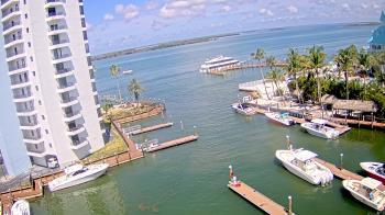 Weather camera view of Sanibel Harbour Yacht Club.