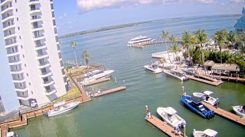 Weather camera view of Sanibel Harbour Yacht Club.