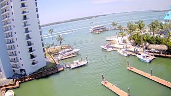 Weather camera view of Sanibel Harbour Yacht Club.