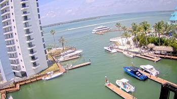 Weather camera view of Sanibel Harbour Yacht Club.
