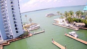 Weather camera view of Sanibel Harbour Yacht Club.