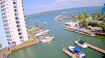 Weather camera view of Sanibel Harbour Yacht Club.