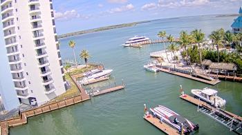 Weather camera view of Sanibel Harbour Yacht Club.