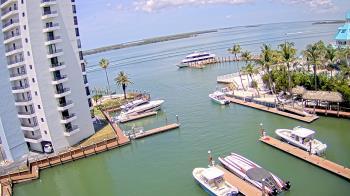 Weather camera view of Sanibel Harbour Yacht Club.
