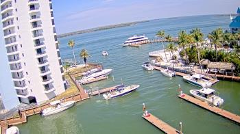 Weather camera view of Sanibel Harbour Yacht Club.