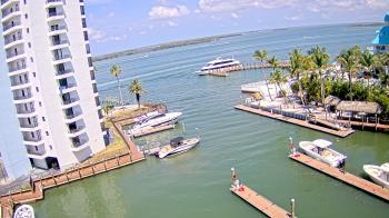 Weather camera view of Sanibel Harbour Yacht Club.