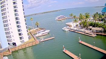 Weather camera view of Sanibel Harbour Yacht Club.
