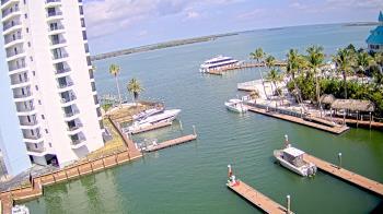 Weather camera view of Sanibel Harbour Yacht Club.