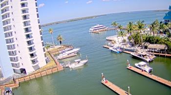 Weather camera view of Sanibel Harbour Yacht Club.