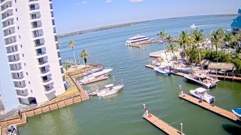 Weather camera view of Sanibel Harbour Yacht Club.