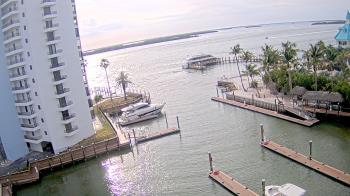 Weather camera view of Sanibel Harbour Yacht Club.