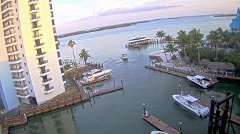 Weather camera view of Sanibel Harbour Yacht Club.