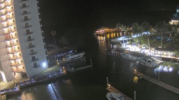 Weather camera view of Sanibel Harbour Yacht Club.