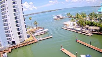 Weather camera view of Sanibel Harbour Yacht Club.