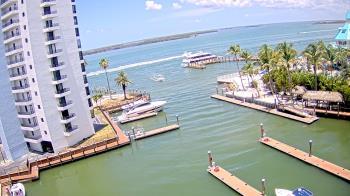 Weather camera view of Sanibel Harbour Yacht Club.