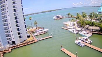 Weather camera view of Sanibel Harbour Yacht Club.