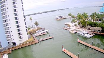 Weather camera view of Sanibel Harbour Yacht Club.
