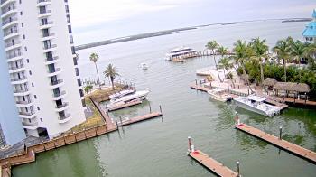 Weather camera view of Sanibel Harbour Yacht Club.