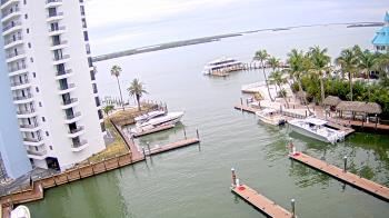 Weather camera view of Sanibel Harbour Yacht Club.