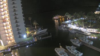 Weather camera view of Sanibel Harbour Yacht Club.