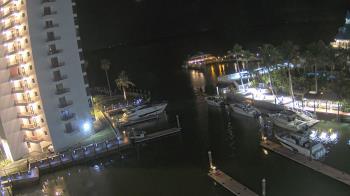 Weather camera view of Sanibel Harbour Yacht Club.