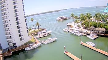 Weather camera view of Sanibel Harbour Yacht Club.