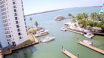 Weather camera view of Sanibel Harbour Yacht Club.