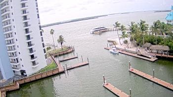 Weather camera view of Sanibel Harbour Yacht Club.
