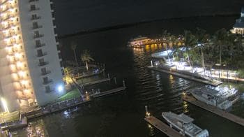 Weather camera view of Sanibel Harbour Yacht Club.