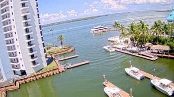 Weather camera view of Sanibel Harbour Yacht Club.