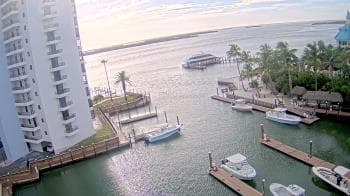 Weather camera view of Sanibel Harbour Yacht Club.