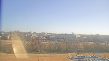 Weather camera view of Fort Hays State University.