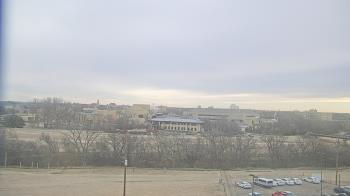 Weather camera view of Fort Hays State University.