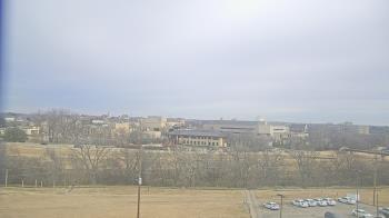 Weather camera view of Fort Hays State University.
