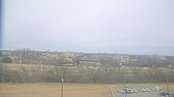 Weather camera view of Fort Hays State University.