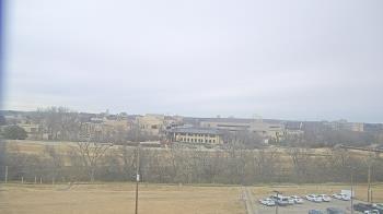 Weather camera view of Fort Hays State University.
