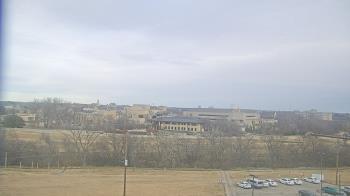 Weather camera view of Fort Hays State University.